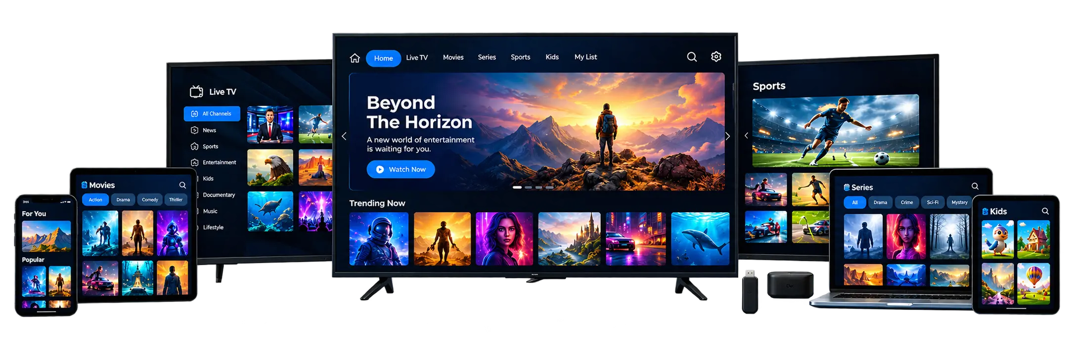 Strong 8K IPTV Streaming Platform Canada